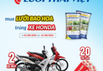 Mua lưới bao hoa - Trúng xe Honda1