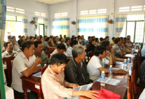 Hội nghị ứng dụng mô hình "lưới chắn ruồi vàng cho cây táo"1