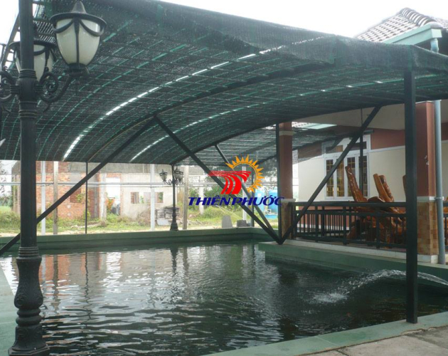 Lưới che nắng sân nhà