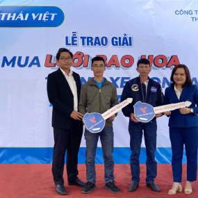 Thông báo kết quả chương trình mua lưới bao hoa - trúng xe Honda