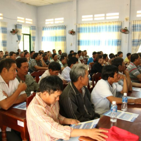 Hội nghị ứng dụng mô hình "lưới chắn ruồi vàng cho cây táo"