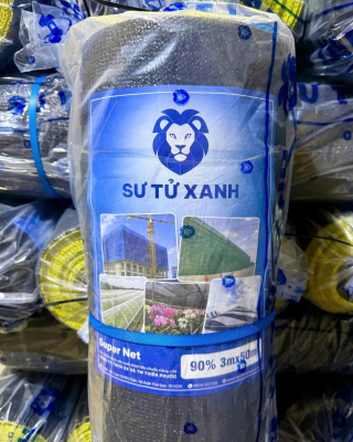 LƯỚI DỆT KIM SỢI DẸT 90% - HIỆU SƯ TỬ XANH